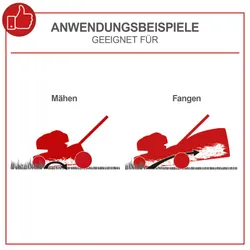 Benzin Rasenmäher PML40-132P Scheppach 37001 897