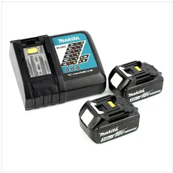 Makita Power Source Kit mit BL1830B und DC18RC 4250559930013