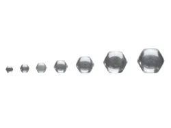 PARKSIDE® Muttern-Sortierung blau verzinkt Hutmuttern niedrige Form 4335814032319