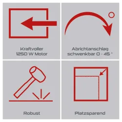 Abricht- und Dickenhobel PX-ADH-8 Practixx 3221 759