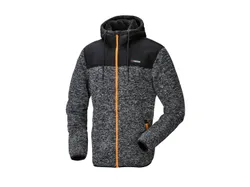 PARKSIDE® Herren Jacke Strickfleece Teddyfutter Schwarz 4052916901984