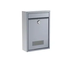 Briefkasten BK 100M matt silber 4026434186376