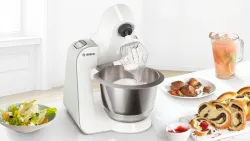 BOSCH Küchenmaschine mineral grey / silber 20135 5609