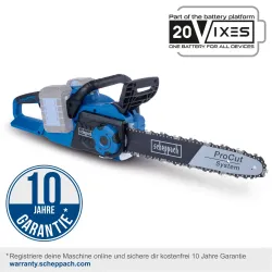 Akku-Kettensäge BC-CS355Duo-X Scheppach Brushless 24968 7700