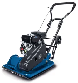 Rüttelplatte HP1300S Scheppach inkl. Fahrwerk & Gummimatte 4046664105206