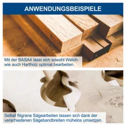 Bandsäge BASA 4 scheppach 4046664130147