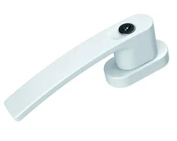 Fenstergriff FG 504 abschließbar Weiß 4026434100303