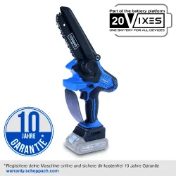 Akku-Gehölzschneider BC-PS150-X-Set M Blau brushless 4046664241584