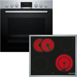 BOSCH Elektro-Herd-Set HND411LS63 4242005497959