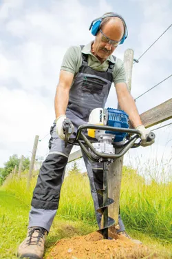 Benzin Erdbohrer EB1700 Scheppach 36827 11170