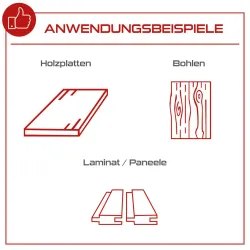 Tauchsäge PX-TS-55 Practixx mit 3x 500mm Schiene & Zubehör 4046664207085
