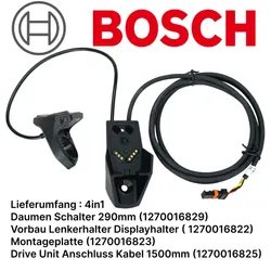 BOSCH Fahrradkurbel Bosch KIOX Displayhalter E-Bike 32156 9701
