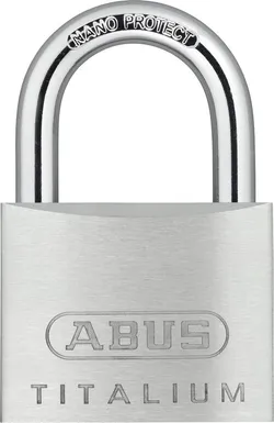 ABUS Vorhängeschloss ABUS Hangschloss TITALIUM 64TI/50 4003318770869