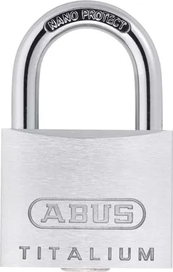 ABUS Vorhängeschloss ABUS Hangschloss TITALIUM 64TI/50 4003318770869