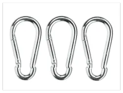 PARKSIDE® Karabiner-/ Schäkel-Haken (3er Set Karabinerhaken) 4052916775851