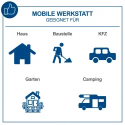 Scheppach Werkzeugkoffer TB170 4046664213697