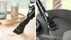BOSCH 2-in-1 Kombidüse Möbelpinsel und Polsterdüse 4242005482887