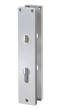 ZT-Langschildpaar Profilzylinder-Lochung Alu F1 4026434073485