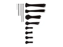 PARKSIDE® Kabelbinderset XXL Schwarz 4052916107829