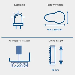 Dekupiersäge DECO-FLEX 36816 11160