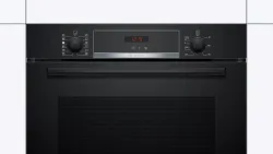 BOSCH Induktions Herd-Set Pyrolyse Schwarz 24366 7506
