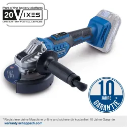 Akku-Winkelschleifer BC-AG125-X - SET S scheppach (DIY) 19880 5988