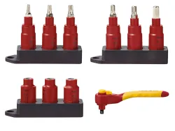 PARKSIDE® Bit-Stecknuss-Set Ratsche 3/8 Zoll 13567 3458