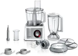 BOSCH Kompakt-Küchenmaschine MultiTalent 8 MC812S814 Weiß/Edelstahl gebürstet 4242005109319