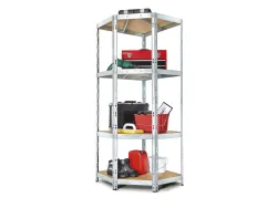 PARKSIDE® Eck-Schwerlastregal verzinkt 4055334852340