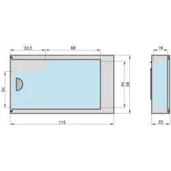 BASI Tresor Schlüsselbox magnetische 4026434156560