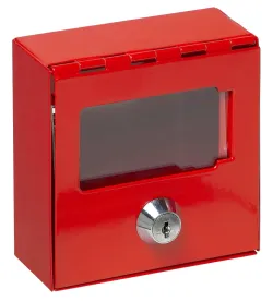 Notschlüsselkasten NK 215 Gleichschließend Rot 4026434050943
