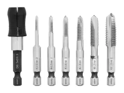 PARKSIDE® Kombi-Gewindebohrer-Set Gewindebohrer Sechskant 22511 6856