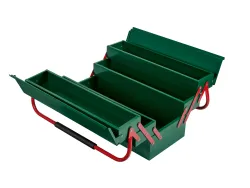 PARKSIDE® Werkzeugkasten grün/rot mit Vorrichtung für Vorhängeschloss 15863 4076
