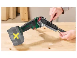 PARKSIDE Akku-Bandfeile PBFA 20-Li A1 ohne Akku und Ladegerät 34915 10516