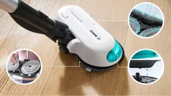 BOSCH Akku-Stielstaubsauger Unlimited 7 ProHygienic Aqua 20856 6233