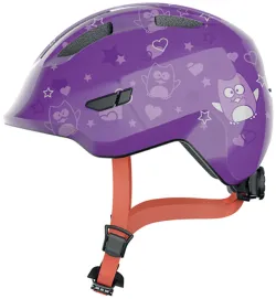 ABUS Kinder-Freizeithelm Smiley 3.0 purple star shiny 4003318672606
