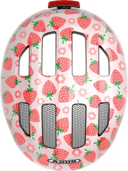 ABUS Kinder-Freizeithelm Smiley 3.0 LED rose strawberry 5571 39