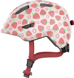 ABUS Kinder-Freizeithelm Smiley 3.0 LED rose strawberry 4003318677069