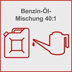 Benzin Kettensäge CSP2540 Scheppach ProCut 18708 5735