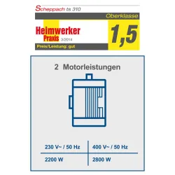 Tischkreissäge TS310 Scheppach 4014915082057