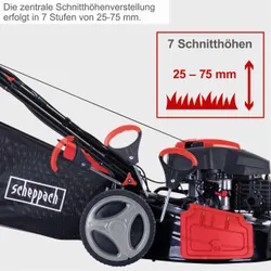 Hybrid-Start-Benzin Rasenmäher MS225-53E VS mit Vario-Speed 4046664229414