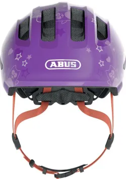 ABUS Kinder-Freizeithelm Smiley 3.0 purple star shiny 4003318672590