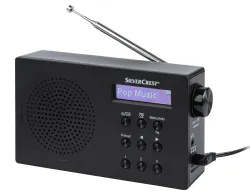 Parkside SILVERCREST Radio DAB+ schwarz 4054601076250