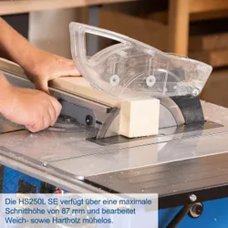 Tischkreissäge HS250L SE Scheppach 37517 11480