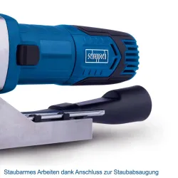 Lackfräse LFR720 Scheppach Softgrip-Oberfläche 228 123