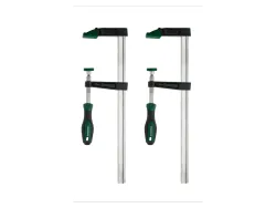 PARKSIDE® Schraubzwingen-Set mit materialschonenden Spannbacken 2er Set 4052916557303