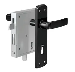 Stumpfdrückerschloss SDS 130 Buntbart mit hebender Falle R/L verwendbar 4026434007565