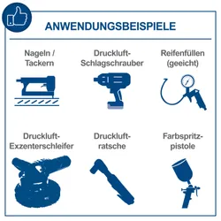 Kompressor HC105DC Scheppach ölfrei 4046664105145