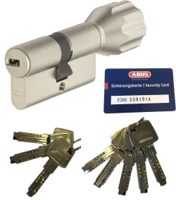 ABUS Profilzylinder ABUS EC660 ECK660 Knaufzylinder 4251213812515