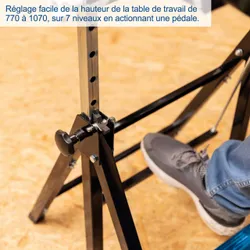 Werk- und Spanntisch UWB1000 scheppach (DIY) 37448 11447